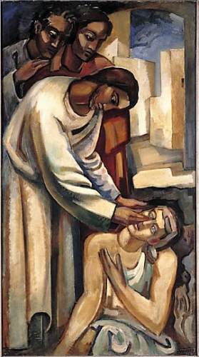 Christus geneest de blinde